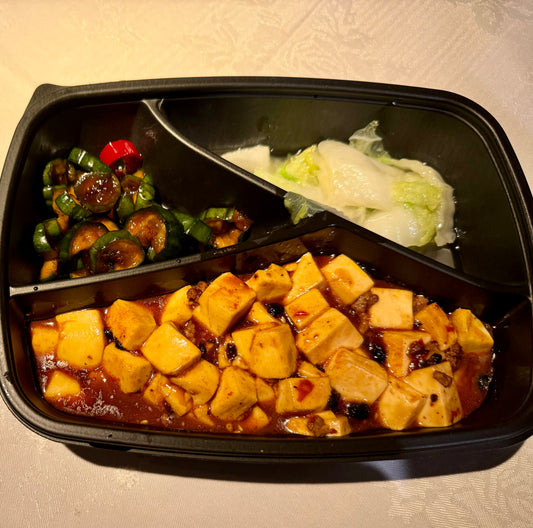 麻婆豆腐盒饭